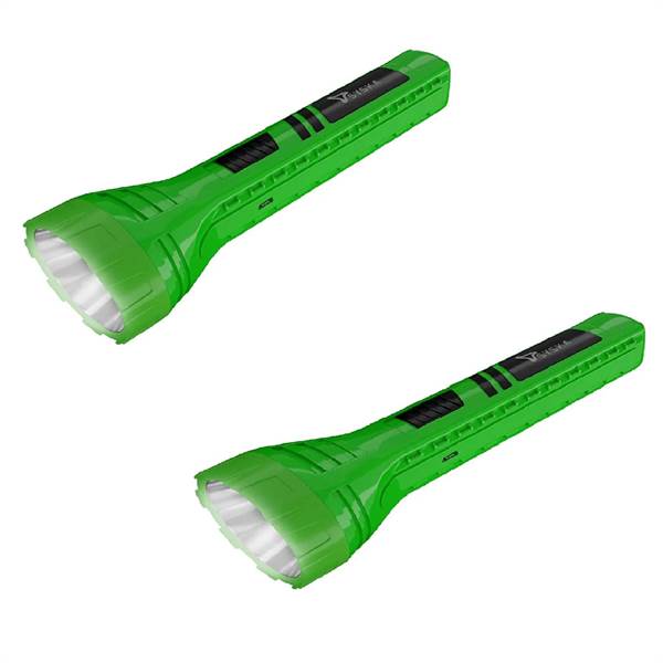 SYSKA T112UL MAXLIT 1W Bright Led Rechargeable Torch (Green) (Pack of 2)